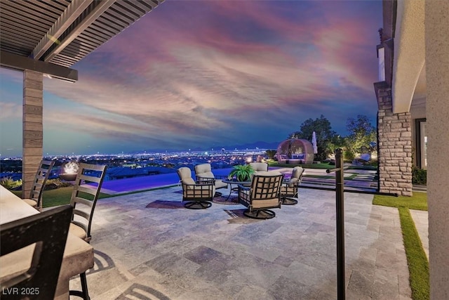 10 Olympia Outlook Dr, Las Vegas, NV 89141 - view of patio