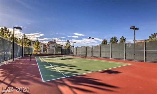 1225 Olivia Pkwy, Henderson, NV 89011 - view of tennis court with fence