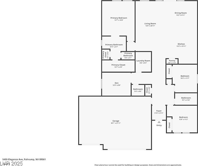 5455 Eleganza Ave, Pahrump, NV 89061 - view of layout