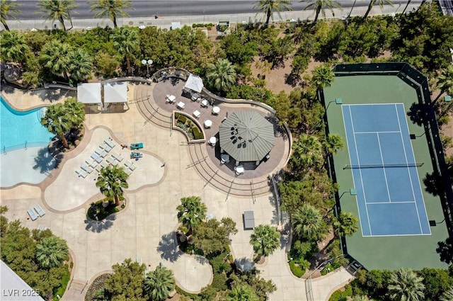 bird's eye view