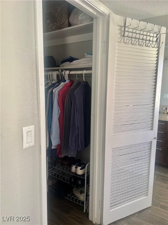 view of closet