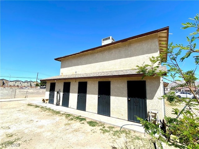 garage featuring cooling unit