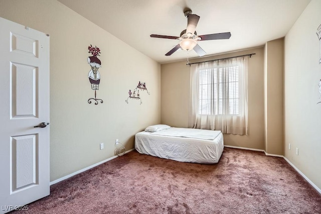 215 Sunset Shower Dr, Henderson, NV 89012 - bedroom featuring baseboards, a ceiling fan, and carpet flooring