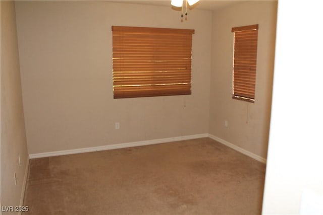 932 Tafalla Ct, Las Vegas, NV 89138 - carpeted empty room featuring ceiling fan and baseboards