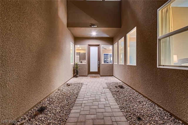 view of exterior entry