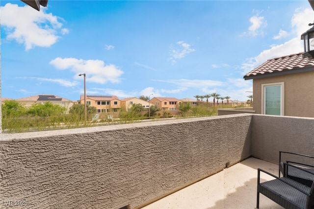 7132 Sayonara Vista St, North Las Vegas, NV 89084 - balcony with a residential view