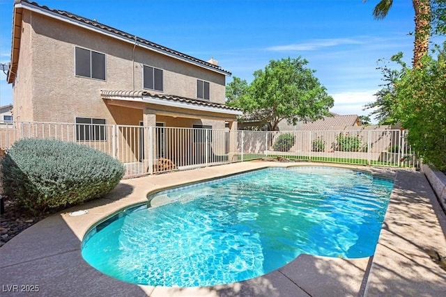 681 Peach Coral St, Las Vegas, NV 89183 - view of swimming pool with fence and a fenced in pool