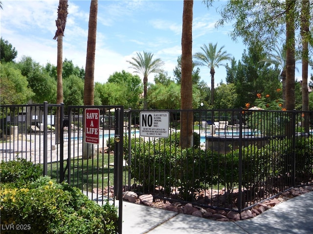 9000 Las Vegas Blvd Unit 1047, Las Vegas, NV 89123 - view of pool with fence