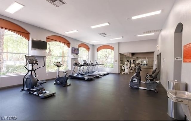 9000 Las Vegas Blvd Unit 1047, Las Vegas, NV 89123 - gym with visible vents and plenty of natural light