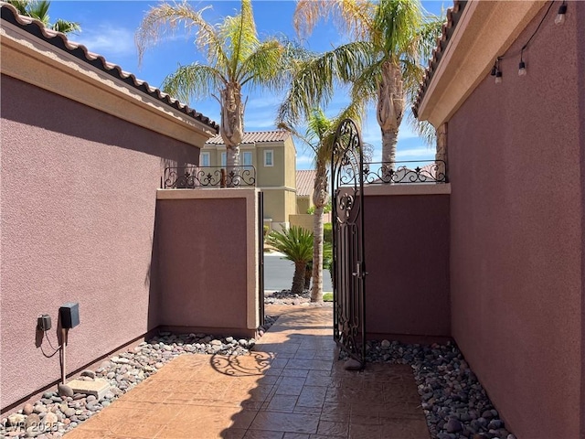 8209 Chapelle Ct, Las Vegas, NV 89131 - view of patio featuring a gate