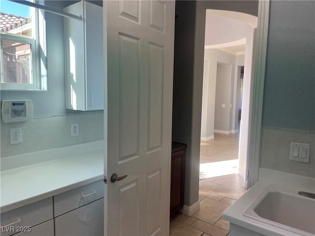 8209 Chapelle Ct, Las Vegas, NV 89131 - bathroom featuring tile patterned flooring and a sink