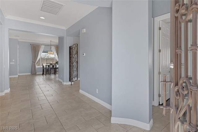 8209 Chapelle Ct, Las Vegas, NV 89131 - empty room featuring baseboards and ornamental molding