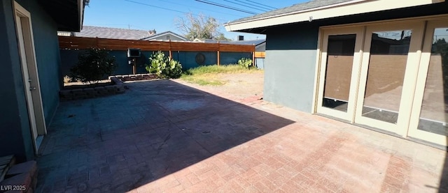 1801 Griffith Ave, Las Vegas, NV 89104 - view of patio with french doors