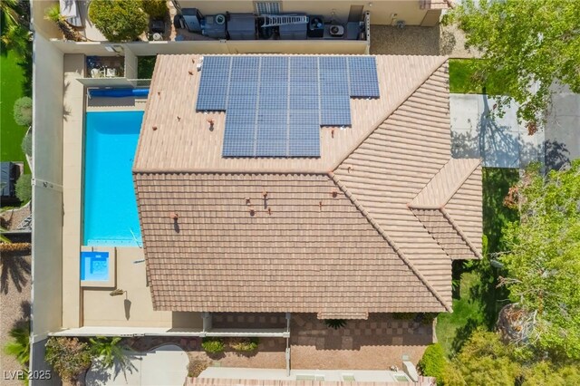 3057 Sunrise Heights Dr, Henderson, NV 89052 - bird's eye view