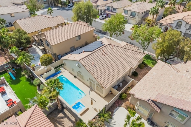 3057 Sunrise Heights Dr, Henderson, NV 89052 - aerial view featuring a residential view