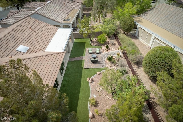 aerial view of property and surrounding area