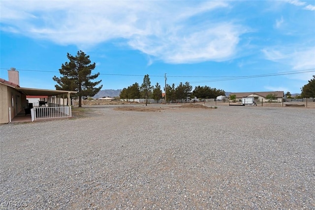 1800 Red Rock Dr, Pahrump, NV 89048 - view of yard