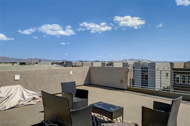 7953 Mountain Lilac St, Las Vegas, NV 89113 - view of patio / terrace featuring a balcony