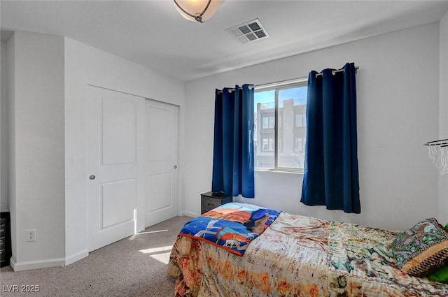 7953 Mountain Lilac St, Las Vegas, NV 89113 - carpeted bedroom featuring visible vents, baseboards, and a closet