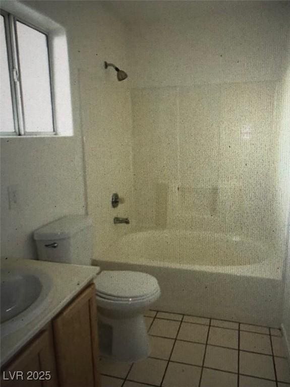 3041 Casey Dr Unit 101, Las Vegas, NV 89120 - full bathroom featuring vanity, shower / bath combination, and tile patterned flooring