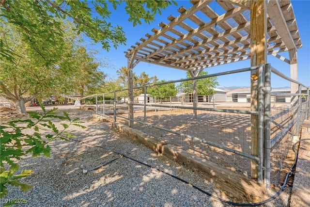2681 Underbrush Ave, Pahrump, NV 89048 - view of yard featuring an exterior structure and an outbuilding