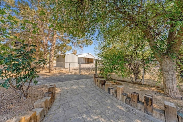 2681 Underbrush Ave, Pahrump, NV 89048 - exterior space featuring a gate and fence