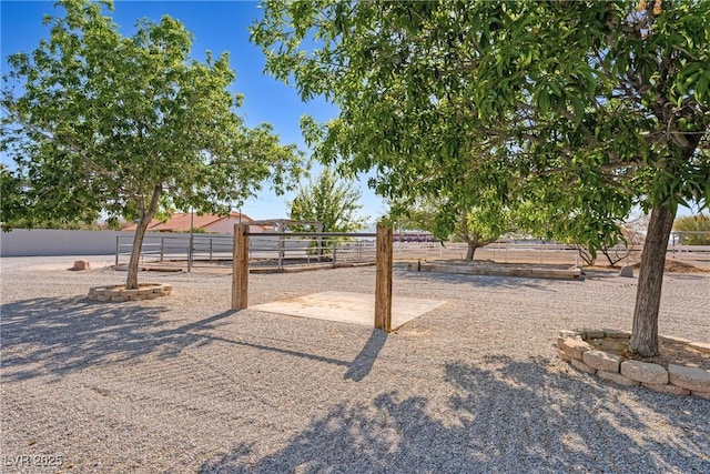 2681 Underbrush Ave, Pahrump, NV 89048 - view of yard featuring fence