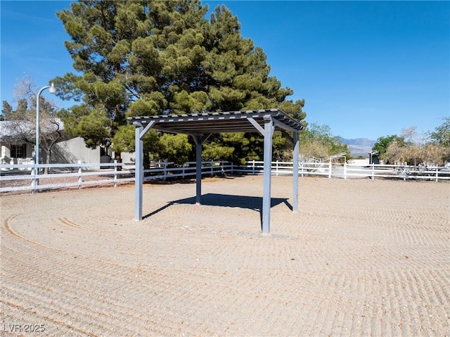 2681 Underbrush Ave, Pahrump, NV 89048 - view of home's community featuring an enclosed area and a mountain view