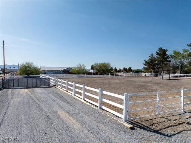 2681 Underbrush Ave, Pahrump, NV 89048 - view of yard featuring an enclosed area