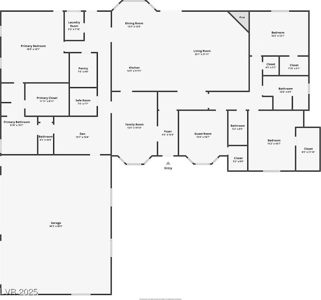 2681 Underbrush Ave, Pahrump, NV 89048 - floor plan