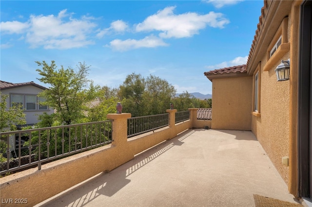 8537 Eureka Heights Ct, Las Vegas, NV 89178 - view of patio with a balcony