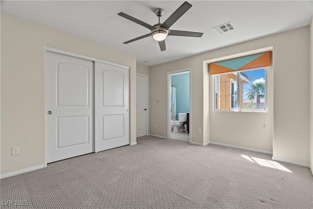1776 Gentle Brook St, North Las Vegas, NV 89084 - unfurnished bedroom featuring visible vents, baseboards, and carpet floors