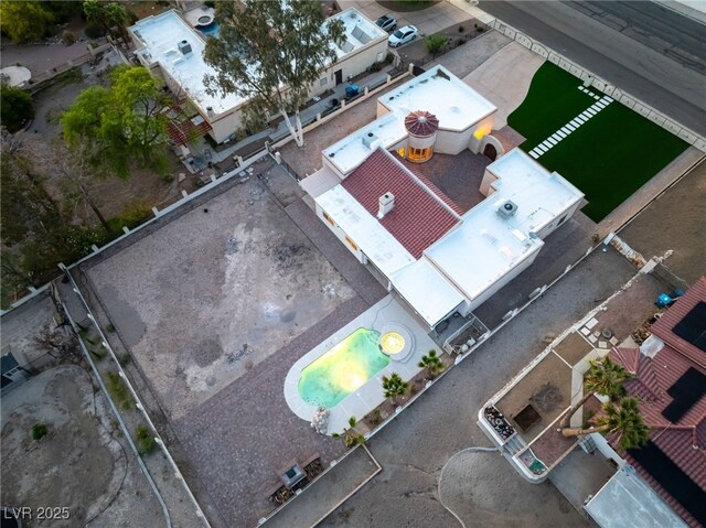 6861 E Washington Ave, Las Vegas, NV 89110 - aerial view of property and surrounding area