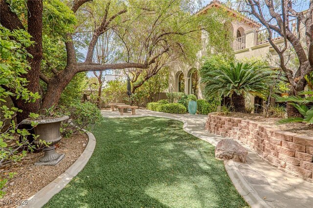 11814 Canons Brook Dr, Las Vegas, NV 89141 - view of yard featuring a patio