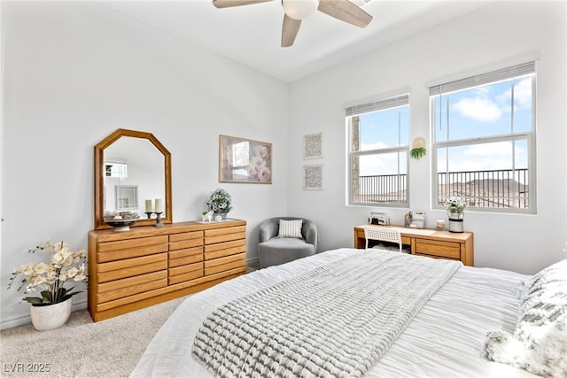 916 Belleforte Ln, Las Vegas, NV 89138 - bedroom featuring carpet and ceiling fan