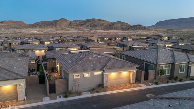 916 Belleforte Ln, Las Vegas, NV 89138 - view of mountain backdrop featuring nearby suburban area