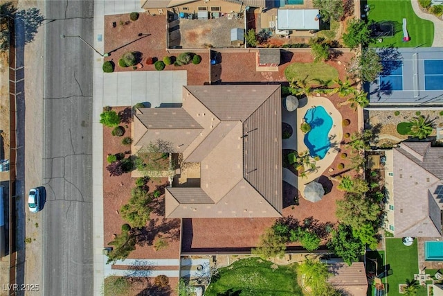 drone / aerial view