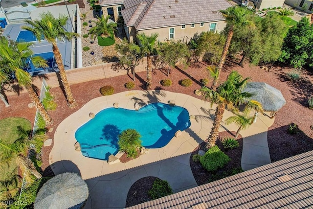 drone / aerial view