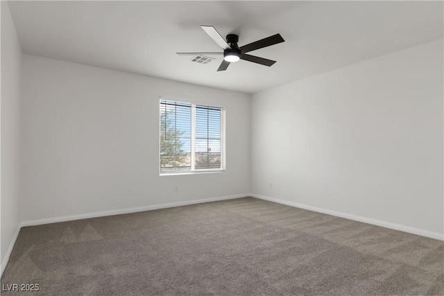 5317 Golden Melody Ln, North Las Vegas, NV 89081 - unfurnished room featuring carpet floors, ceiling fan, and baseboards
