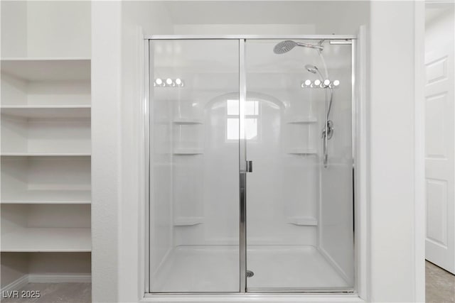 5317 Golden Melody Ln, North Las Vegas, NV 89081 - bathroom with a stall shower