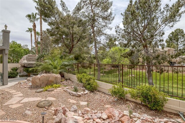 9705 Floweret Ave, Las Vegas, NV 89117 - view of yard