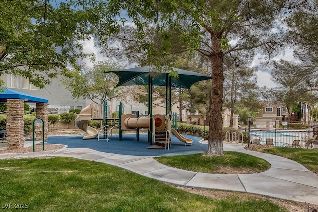 9705 Floweret Ave, Las Vegas, NV 89117 - view of communal playground