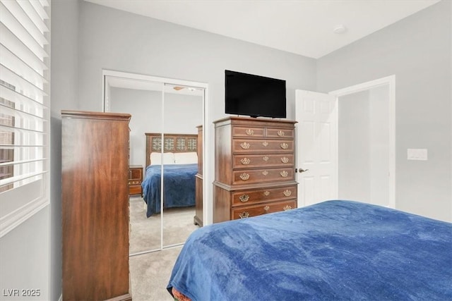 7806 Sundial Peak St, Las Vegas, NV 89166 - carpeted bedroom featuring a closet