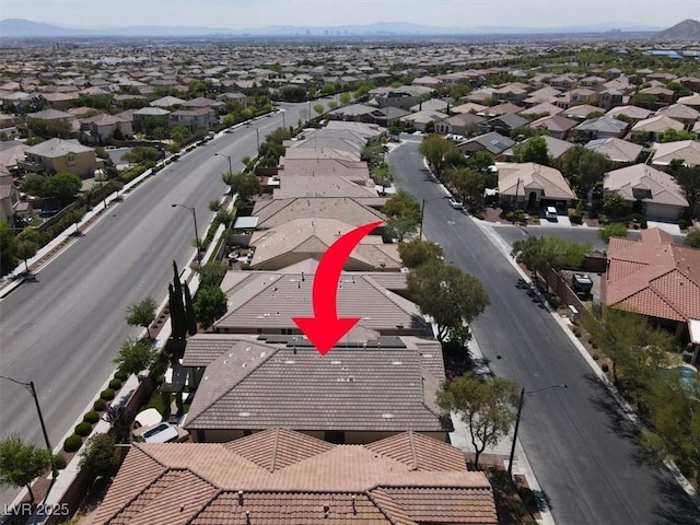 7806 Sundial Peak St, Las Vegas, NV 89166 - aerial view of residential area