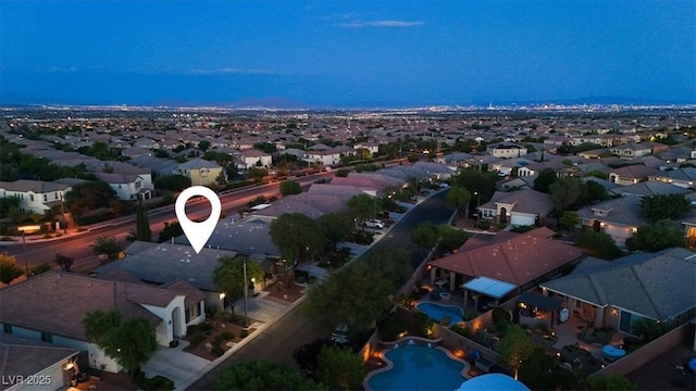 7806 Sundial Peak St, Las Vegas, NV 89166 - view of property location with nearby suburban area