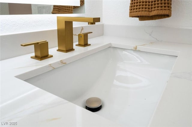 details featuring a sink