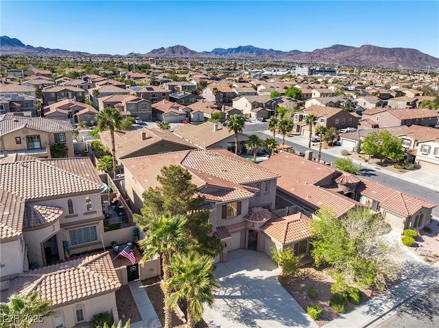 853 Ashford Way, Henderson, NV 89015 - aerial view with a residential view and a mountain view