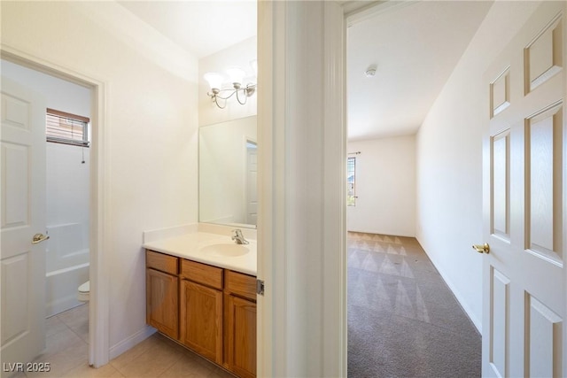 853 Ashford Way, Henderson, NV 89015 - bathroom featuring plenty of natural light, vanity, and toilet