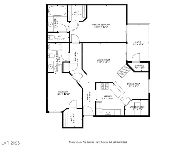6480 Annie Oakley Dr Unit 511, Las Vegas, NV 89120 - floor plan