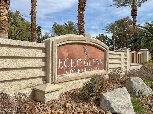 6480 Annie Oakley Dr Unit 511, Las Vegas, NV 89120 - view of community sign